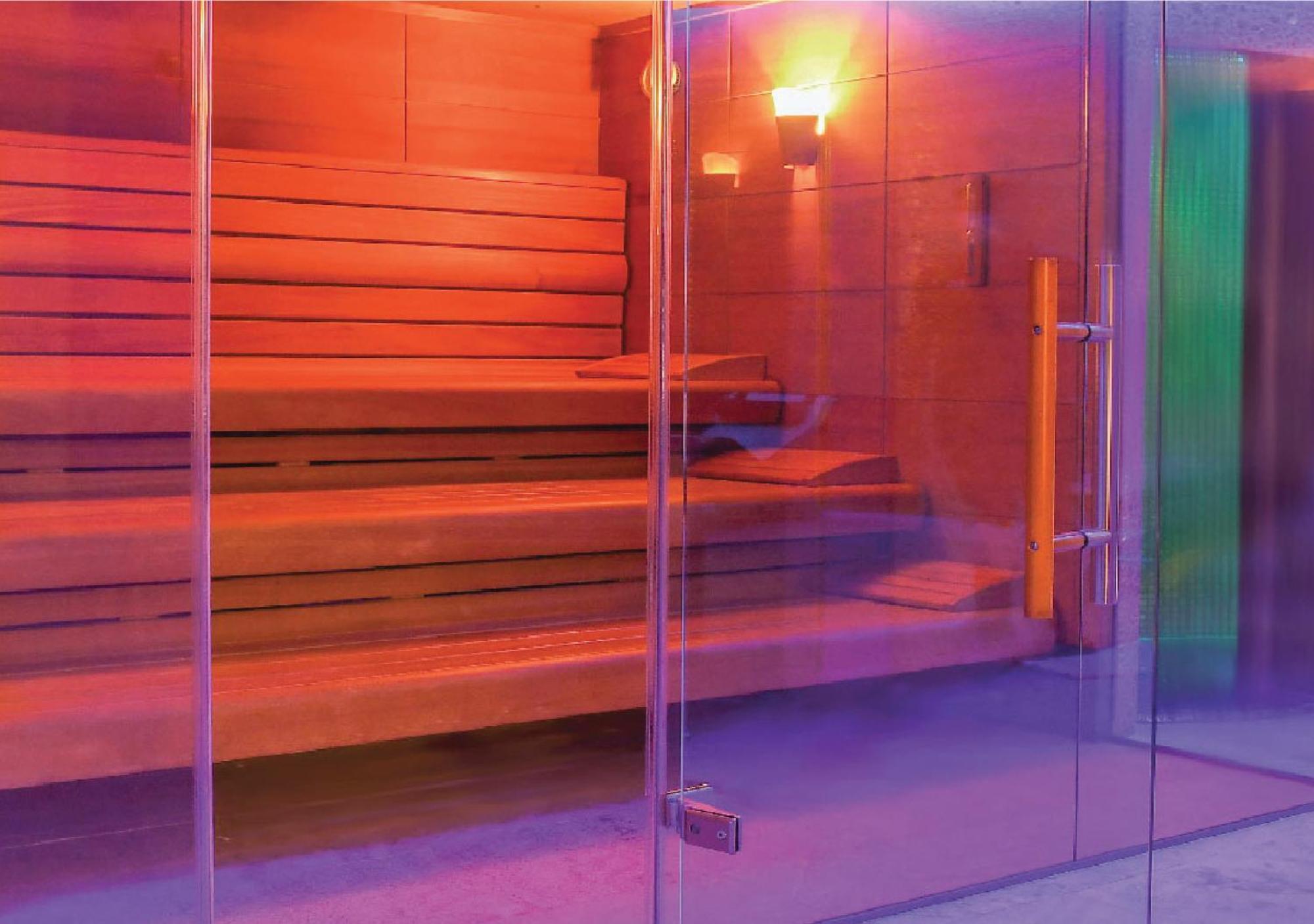 Jumeirah Messilah Beach Kuwait Kuwait City Exterior photo A modern Finnish sauna